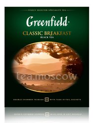 Чай Greenfield Classic Breakfast 100 Пакетиков