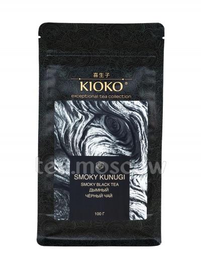Чай Kioko Smoky Kunugi черный листовой 100 г