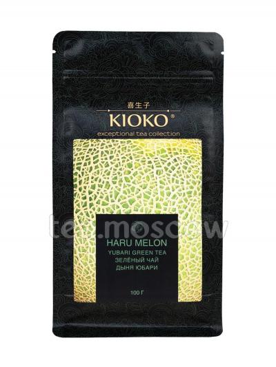 Чай Kioko Koto Haru Melon Зеленый с ароматом дыни листовой 100 г